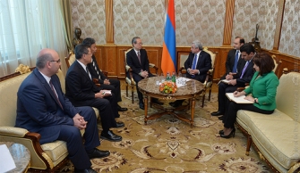 «Տոշիբա մեդիկալ սիսթեմս» ընկերության նախագահը Երևանում 
