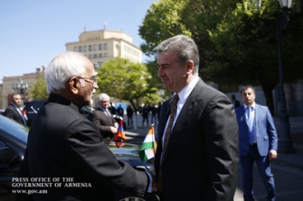 Կարեն Կարապետյանը և Համիդ Անսարին քննարկել են հայ-հնդկական տնտեսական համագործակցության զարգացման հարցերի լայն շրջանակ
