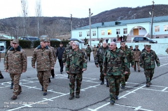 Հայաստանի և Արցախի նախագահներն այցելել են ԼՂՀ հարավային և հարավարևելյան շրջանների զորամասեր