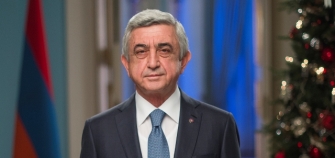 Նախագահ Սերժ Սարգսյանի շնորհավորական ուղերձը Ամանորի և Սուրբծննդյան տոների առթիվ