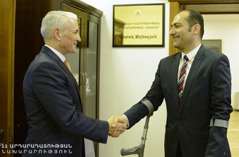 Արդարադատության նախարարը ՄԱԿ-ի հայաստանյան գրասենյակի ղեկավարի հետ քննարկել է համագործակցության խորացման հարցեր