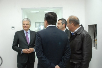 Այց՝ Ուռուցքաբանության գերազանցության հայկական կենտրոնի շինհրապարակ