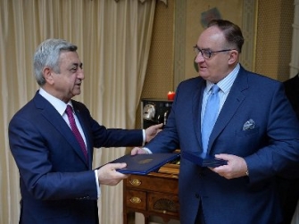 Նախագահը Բրյուսելում հանդիպում է ունեցել Եվրոպական խորհրդարանի մի խումբ պատգամավորների հետ