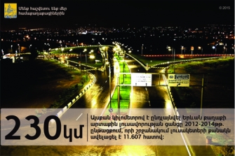 Երևանի արտաքին լուսավորությունը