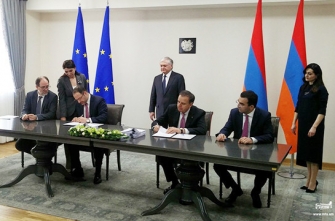 Հայաստանն ու Եվրոպական միությունը նախաստորագրել են Համապարփակ և ընդլայնված գործընկերության համաձայնագիրը