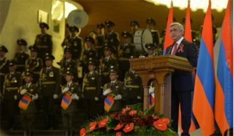 Նախագահ Սերժ Սարգսյանի շնորհավորական ուղերձը Անկախության տոնի առթիվ